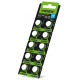Батарейка годинникова Videx AG13/LR44 BLISTER CARD 10 шт
