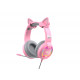 Ігрові навушники з мікрофоном HAVIT HV-H2233d Cat Pink