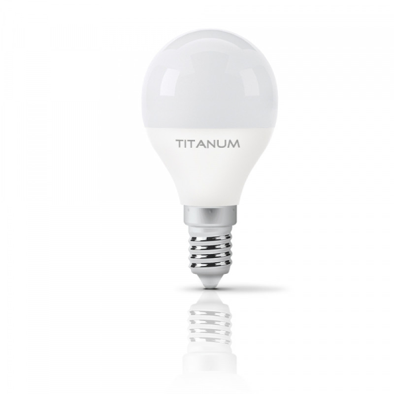 LED лампа TITANUM G45 6W E14 3000K