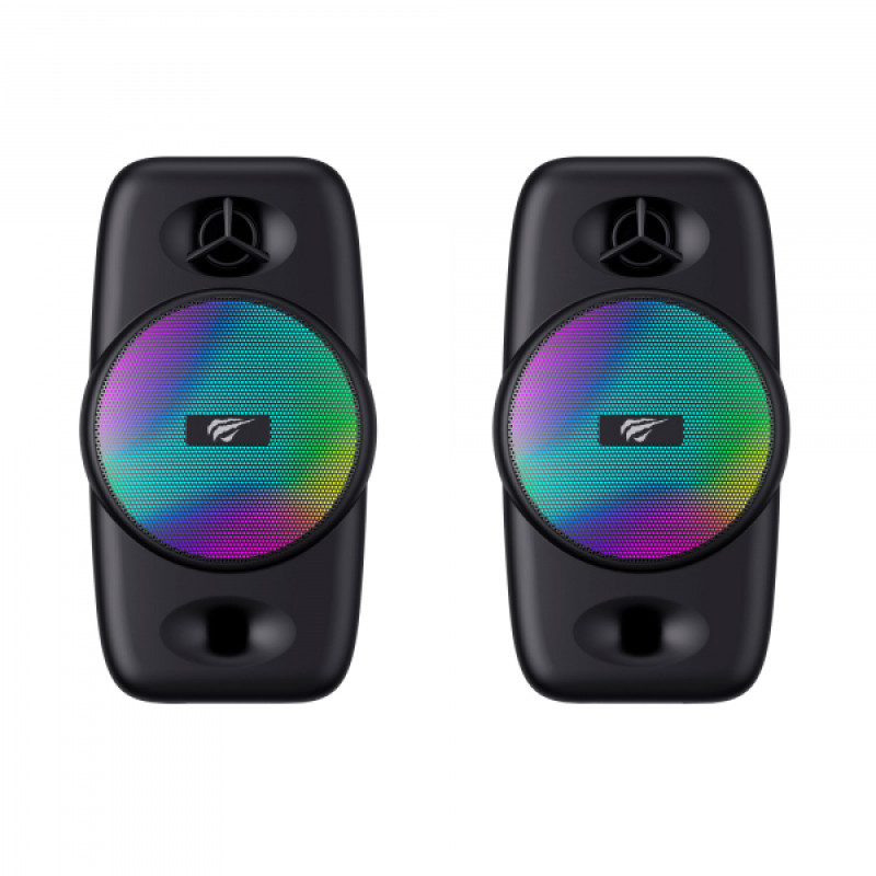 Стерео колонки ігрові HAVIT HV-SK213 USB RGB Black