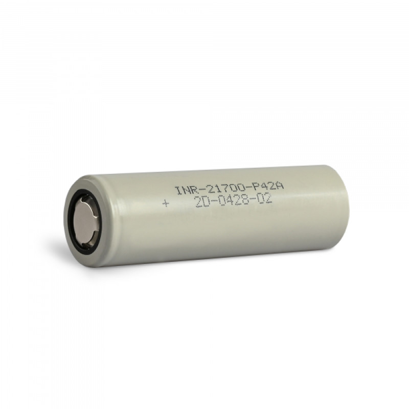 Акумулятор Molicel Li-ion 21700 45A 4000mAh (INR-21700-P42A) без захисту