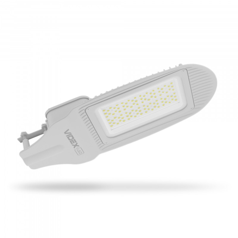 LED вуличний ліхтар VIDEX  50W 5000K Сірий