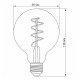 LED лампа VIDEX Filament G95FGD 4W E27 2100K дімерна графіт