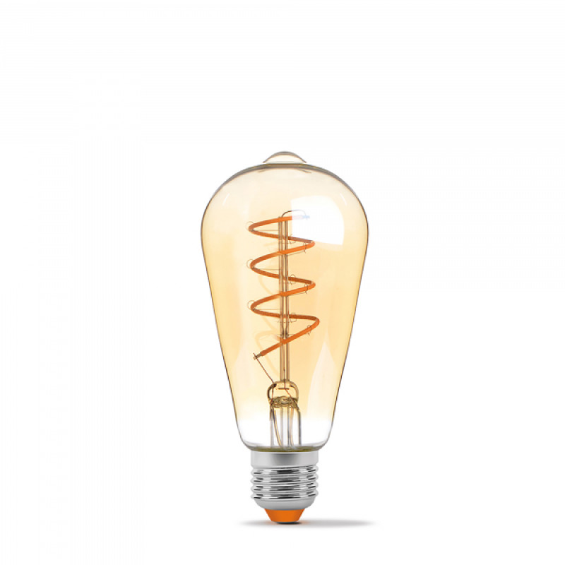 LED лампа VIDEX Filament ST64FASD 5W E27 2200K дімерна бронза