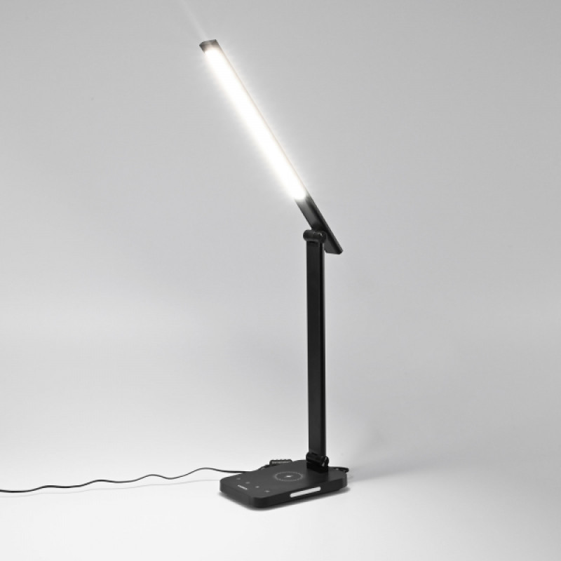LED лампа настiльна з бездротовою зарядкою VIDEX VL-TF17B 18W 1800-6500K
