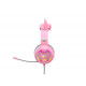 Ігрові навушники з мікрофоном HAVIT HV-H2233d Cat Pink