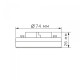 LED лампа VIDEX GX53 8W 3000K 220V