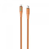 Кабель USB-C - Lightning HAVIT HV-CB6255 PD27W 1м з LED індикатором Orange