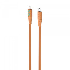 Кабель USB-C - Lightning HAVIT HV-CB6255 PD27W 1м з LED індикатором Orange