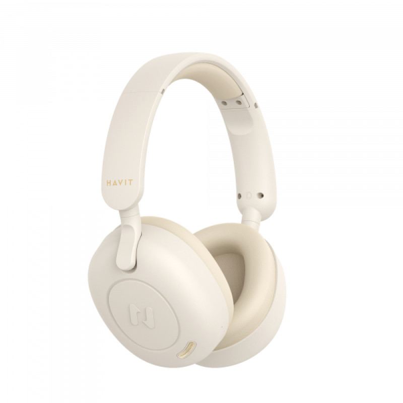 Навушники накладні бездротові HAVIT HV-H655BT ANC Beige