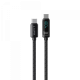 Кабель Type-C to Type-C HAVIT HV-CB6247 PD100W 5A 2м з LED екраном