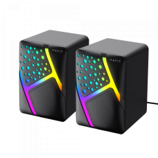 Стерео колонки HAVIT HV-SK763 USB RGB Black