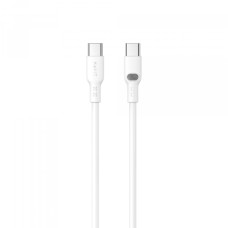 Кабель USB-C to USB-C HAVIT HV-CB6279 PD60W 3A 1м White