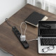 Мережевий подовжувач VIDEX ONCORD з/з 5п 3м (3x1.5мм) з кнопкою Black