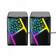 Стерео колонки HAVIT HV-SK763 USB RGB Black
