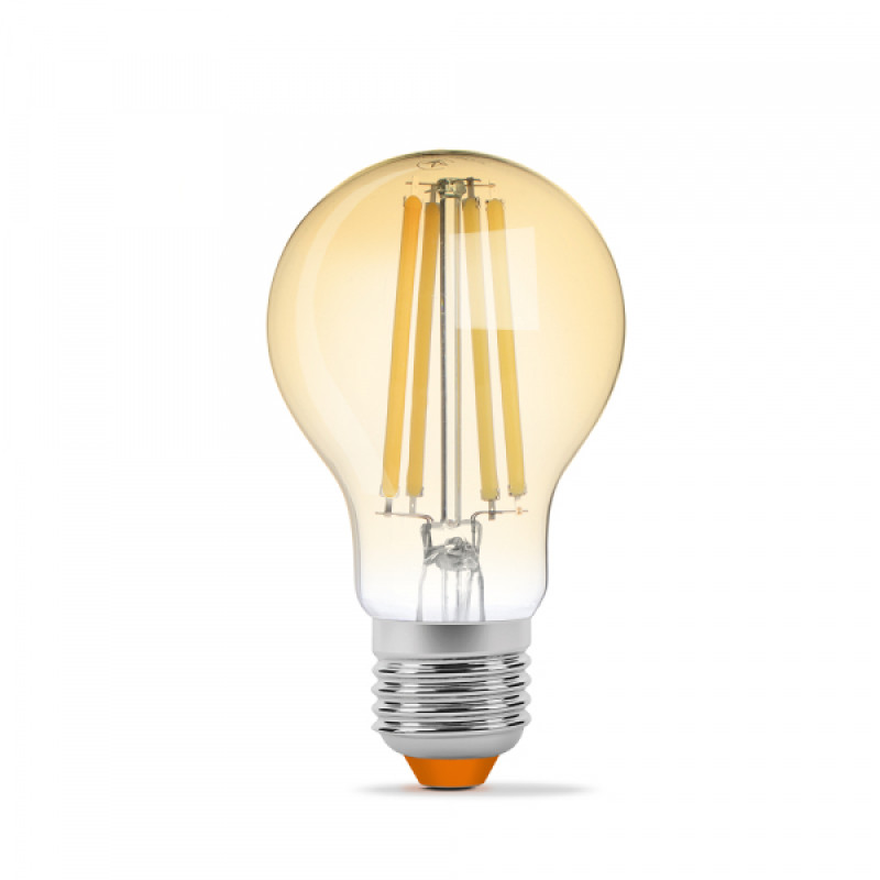LED лампа VIDEX Filament A60FA 10W E27 2200K бронза