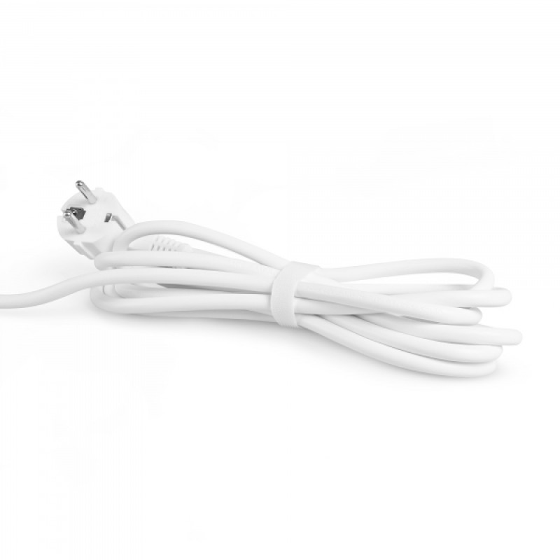 Мережевий подовжувач VIDEX ONCORD з/з 4п 3м (3x1.5мм) з кнопкою White