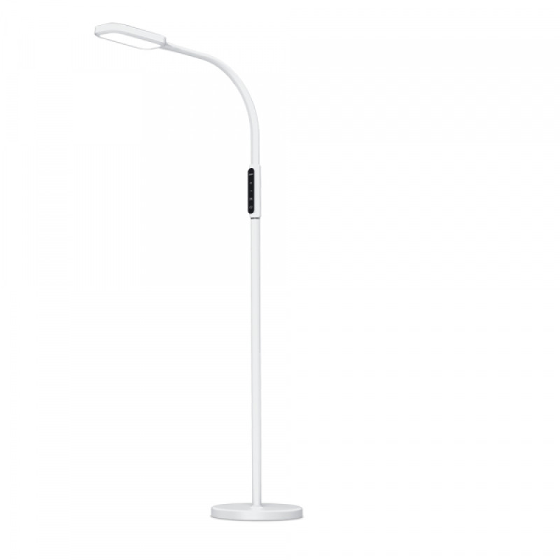 LED торшер білий VIDEX TF07W 14W 3000-5500K