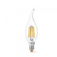 LED лампа VIDEX Filament C37Ft 6W E14 4100K