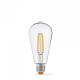 LED лампа VIDEX Filament ST64FD 6W E27 4100K  дімерна