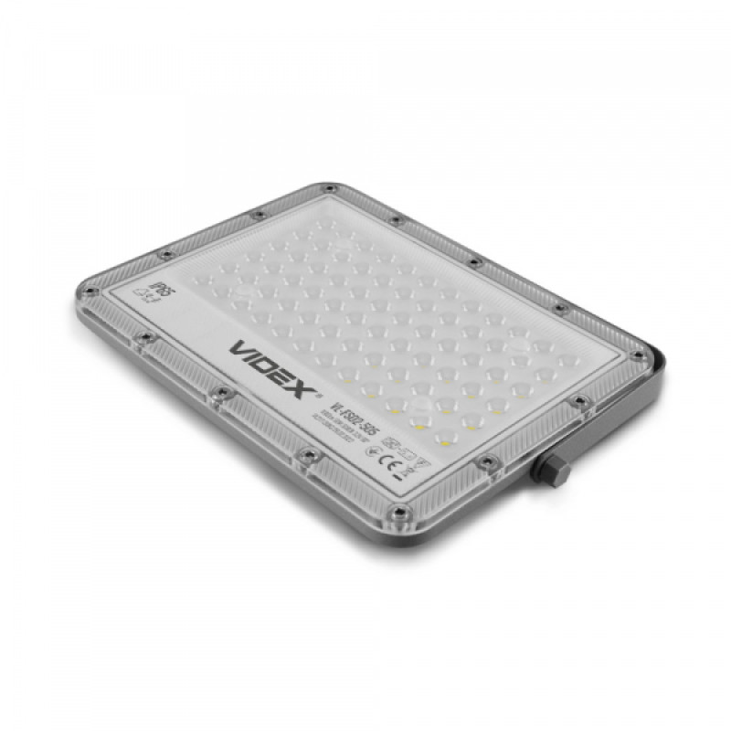 LED прожектор автономний VIDEX 1000LM 5000K 3.2V