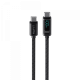 Кабель Type-C to Type-C HAVIT HV-CB6247 PD100W 5A 2м з LED екраном