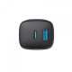 Зарядний пристрій HAVIT HV-UC132 22W USB-A+USB-C+Watch Charger Black