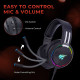 Ігрові навушники з мікрофоном HAVIT HV-H2010d RGB Black