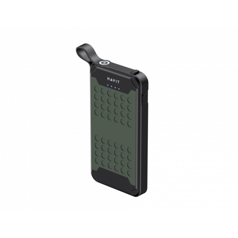 Захищений повербанк HAVIT FS214 IP67 Green 10000mAh