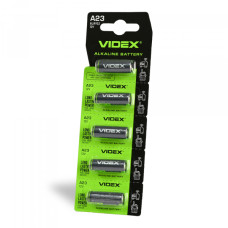 Батарейка лужна Videx А23/Е23А 5шт BLISTER CARD