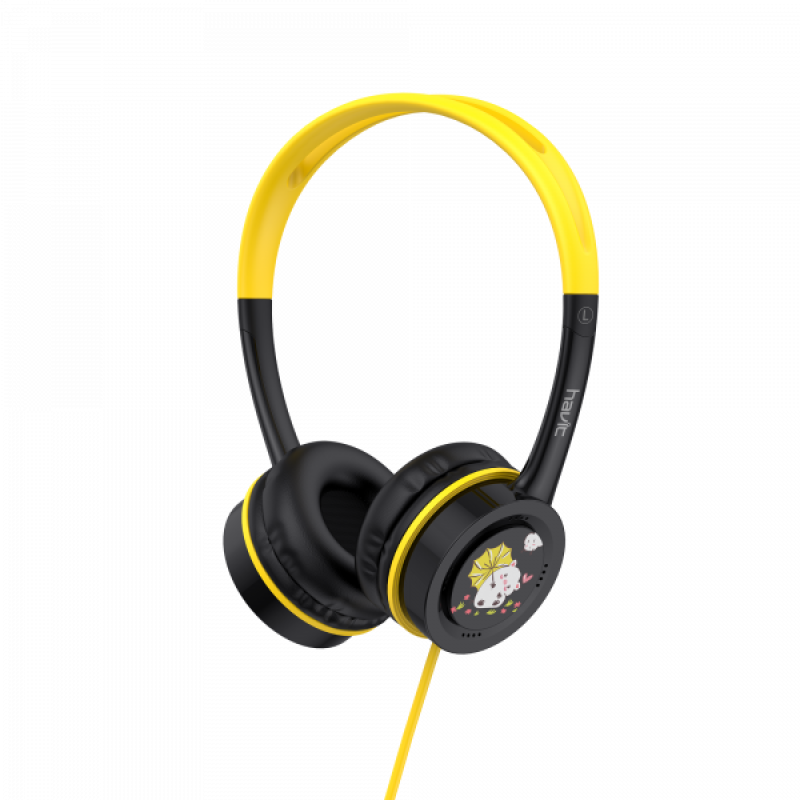 Навушники дитячі дротові накладні HAVIT HV-H210d Black