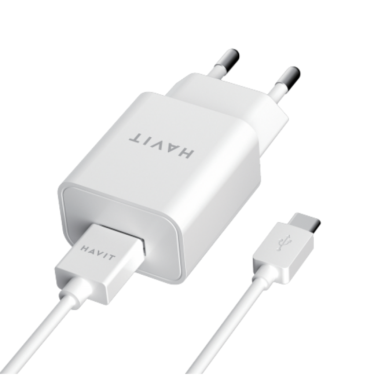 Зарядний пристрій HAVIT HV-ST113 USB з кабелем Type-C