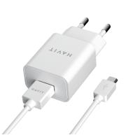 Зарядний пристрій HAVIT HV-ST111 USB з кабелем Micro USB