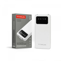 Павербанк 10000mAh TITANUM OL21 White