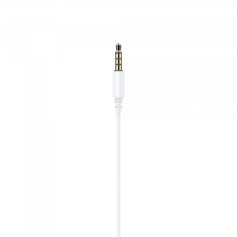 Вакуумні навушники з мікрофоном HAVIT HV-E330P White