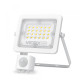 LED прожектор VIDEX F2e 20W 5000K з датчиком руху та освітленості
