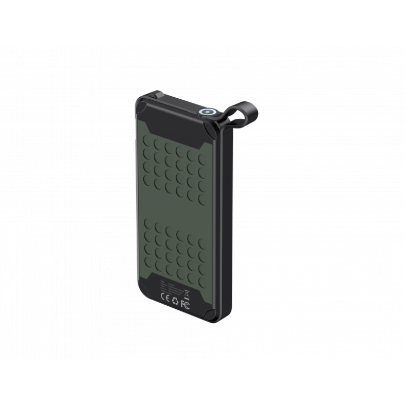 Захищений повербанк HAVIT FS214 IP67 Green 10000mAh