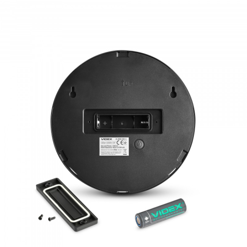 LED світильник автономний настінний IP54 VIDEX VL-BHSO-002-S 500Lm 5000K