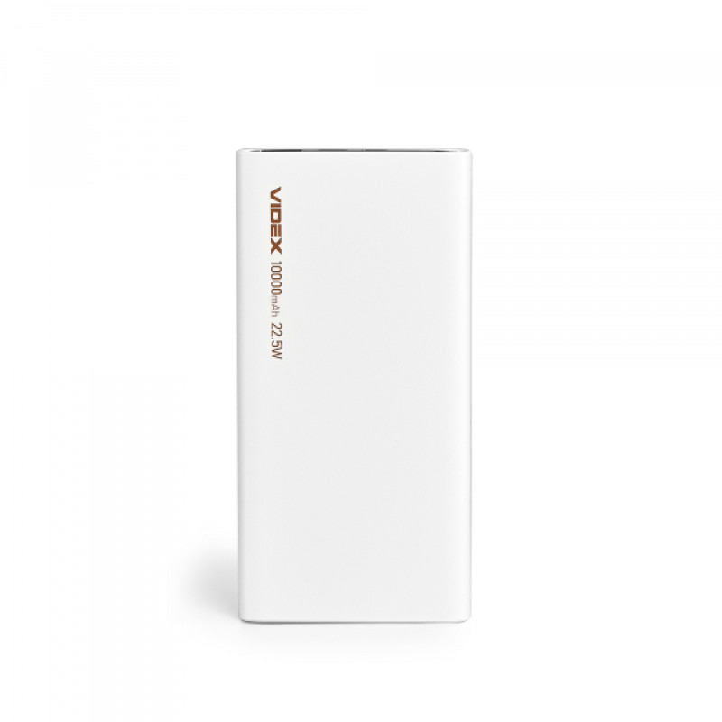 Павербанк 10000mAh VIDEX VPB-310 22.5W White