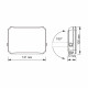 LED прожектор VIDEX F3 30W 5000K 220V Black (VLE-F3-0305B)