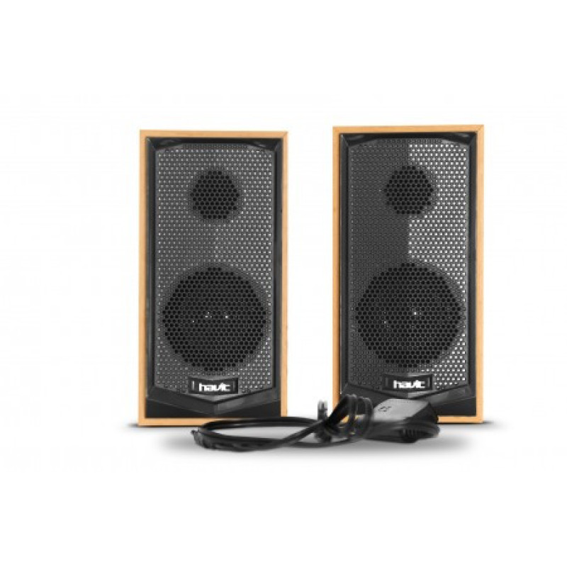 Стерео колонки HAVIT HV-SK518 USB Wood