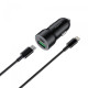 Автомобільний зарядний пристрій HAVIT HV-CC613 20W USB+USB-C