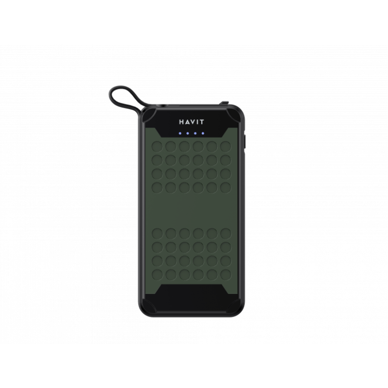 Захищений повербанк HAVIT FS214 IP67 Green 10000mAh