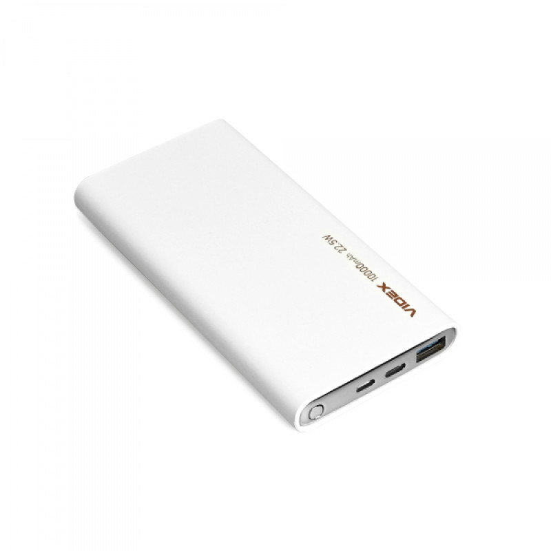 Павербанк 10000mAh VIDEX VPB-310 22.5W White