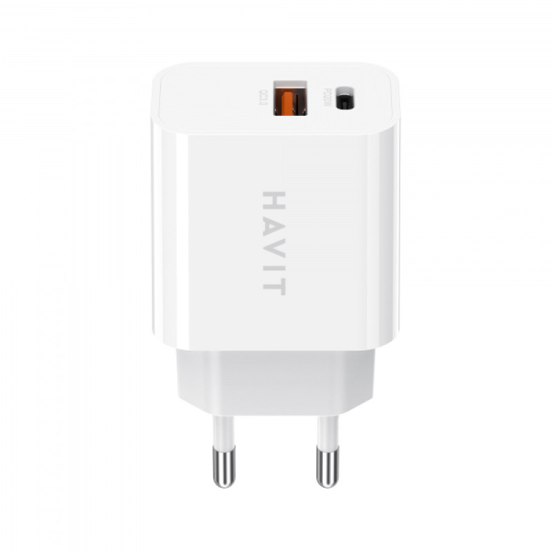 Зарядний пристрій HAVIT HV-UCP007 20W USB+Type-C