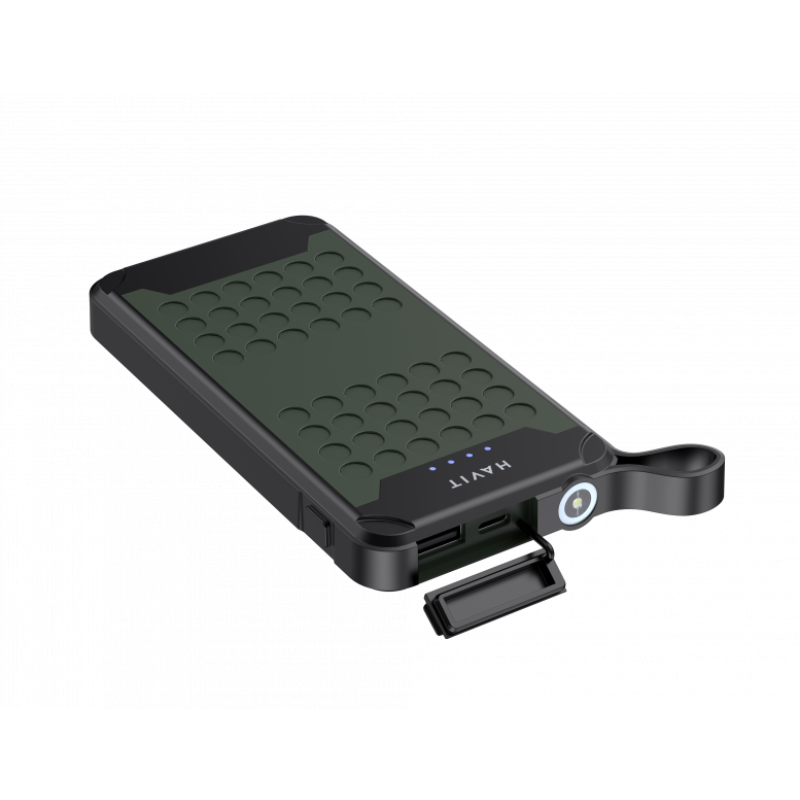 Захищений повербанк HAVIT FS214 IP67 Green 10000mAh