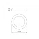 LED світильник VIDEX EDGE-RC-72W-WHITE (VLE-ERC-RGB-72W)