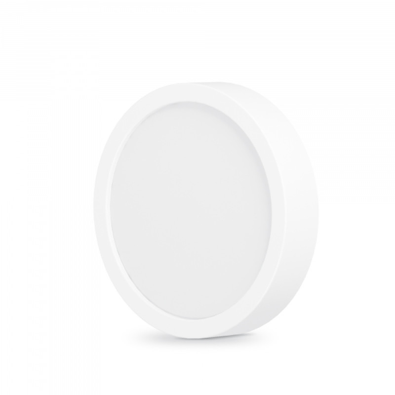 LED Світильник круглий накладний VIDEX 12W 5000K White