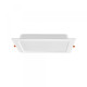 LED світильник Back вбудований квадрат VIDEX 22W 5000K