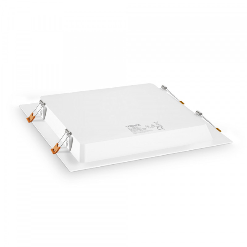 LED світильник Back вбудований квадратний VIDEX 26W 5000K
